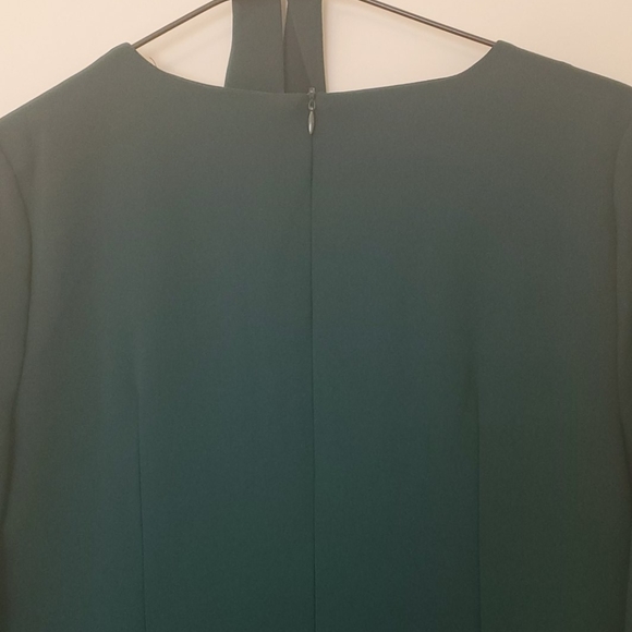 Green Belted Sheath Dress - Picture 5 of 5